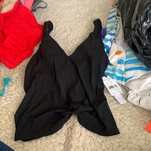 NWT ROBIN PICCONE SEXY TIE BACK TANKINI TOP